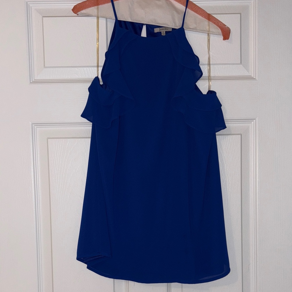 JODIFL Royal Blue Formal Kids Dress